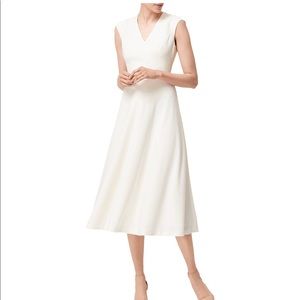 LK BENNETT ✨ KIMMI DRESS US 4 Cream, Midi ✨